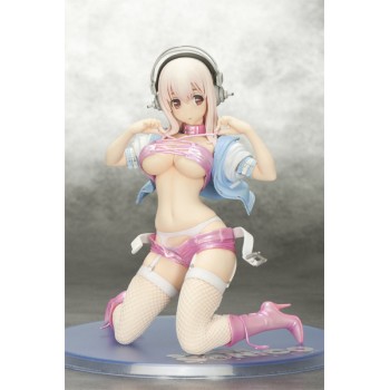 Nitro Super Sonic PVC Statue 1/7 Super Sonico Bondage Version Candy Pink 16 cm